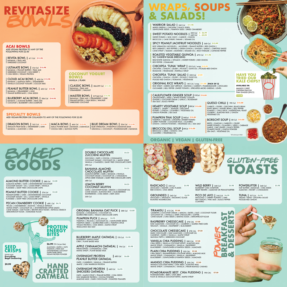 Revitasize East York Toronto's Favourite Cold Pressed Juice Organic